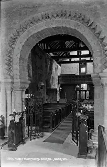 Worth: Interior of Worth Matravers Church