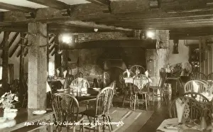 Sweetman: Interior of Ye Olde Weaver's Tea House, Southborough, Kent