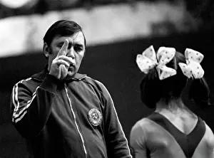 Organized: International competitions on gymnastics, 1977