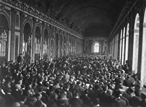 Glaces: International delegates in the Palace des Glaces
