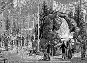 Miesbach: International Electricity Exhibition in the Glaspalast, 1882