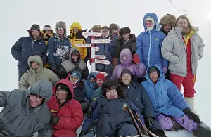 Participants: International parachute expedition to North pole