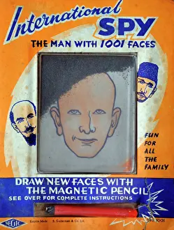 Spying: International Spy face drawing