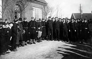 Confinement: Interned sailors of the Igotz-Mendi, 1918