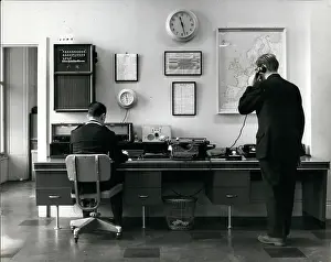 Annals: Interpol communications room, Scotland Yard, London