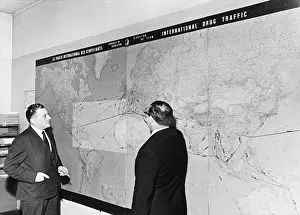 Narcotics: INTERPOL, PARIS, 1960S