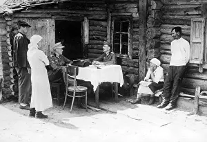Identify: Interrogation in a Russian village, 1941