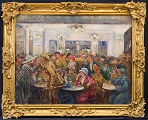 Liss Fine Art: Interval drinks at the Olympia, Paris, WW1