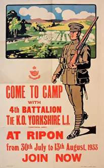 Gale: Interwar Period Recruiting poster