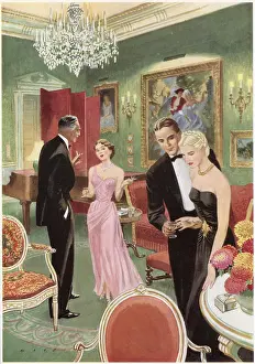 Strapless: Intimate cocktail party