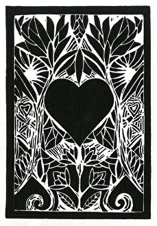 Cuts: An intricate heart design
