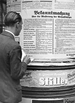 Reintroduction: Introduction of compulsory military service, 1935