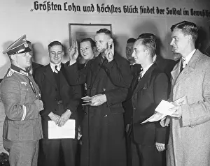 Distributed: Introduction of compulsory military service, 1935
