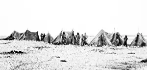 Inuit: Inuit camp in Greenland in 1890