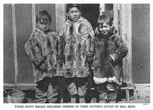 Jessica Talmage Collection: Inuit children