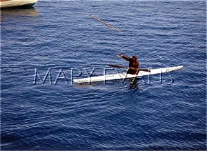 Kayaking: INUIT THROWING HARPOON