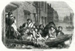 Raining: Inundations in France 1856