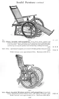 Propelling: INVALID CHAIRS