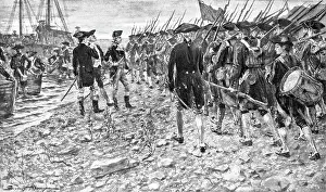 Embarkation: Invasion of Canada, Embarkation of Troops, 1775