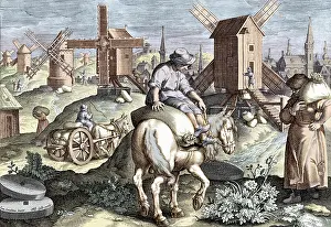 Grindstone: The Invention of the Windmill, Nova Reperta, 16th Century