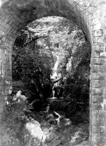 Cruachan: Inveraray, Falls of Cruachan c1955