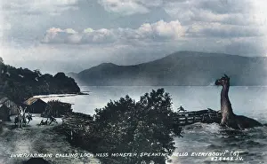 Fake: Inverfarigaig calling, the Loch Ness Monster