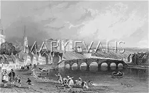Washerwomen: INVERNESS/FROM WEST 1836