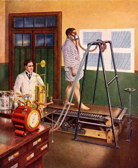 Halftone: Investigation of respiration during exercise