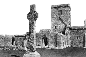 Strathclyde: Iona, Abbey, west front 1903