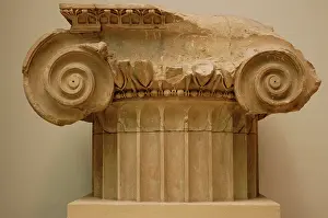 Ionic: Ionic capital. Temple of Artemis Leucophryene. 3rd-2nd centu