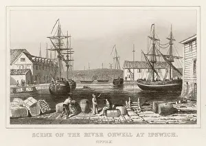 Orwell: IPSWICH HARBOUR SCENE