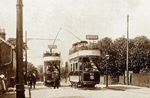 Whitton: Ipswich Whitton Tram Terminus early 1900s