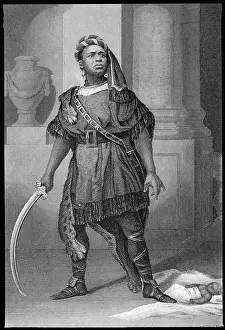 Aldridge: IRA ALDRIDGE in the role of Aaron
