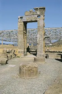 Jamshid: IRAN. FARS. Persepolis. Tripylon or Triple Gate