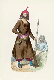 Kurd: Iran - Kurds circa 1840