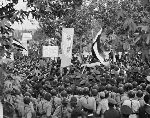 Nationalized: Iranian demonstrators protest against the ?