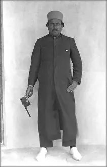 Mauser: Iranian Gentleman holding a Mauser