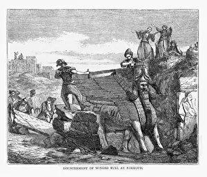 Vandalism: IRAQ/ARCHAEOLOGY/KALHU
