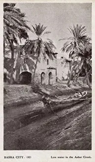 Ashar: Iraq - Basra - Low Water in the Ashar Creek