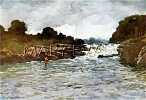Ballyshannon: IRELAND/KATHLEENS FALLS