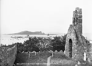 Howth: Ireland's Eye from Howth Abbey, Co. Dublin