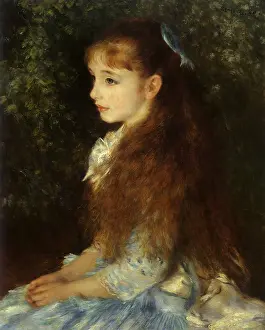 Shimmering: Irene Cahen d'Anvers, by Renoir