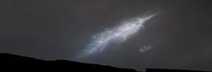 Outerspace: Iridescent Cloud on Mars