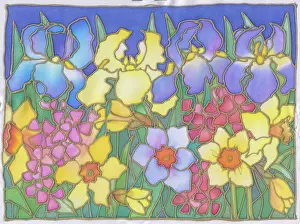 Wallflowers: Irises, Wallflowers and Daffodils