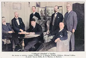 Childers: Irish delegation in London 1921