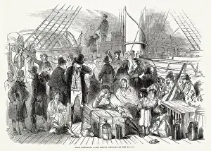Mersey: Irish emigrants 1846