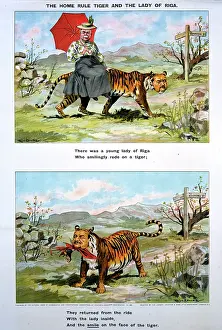 Bannerman: Irish Home Rule cartoon