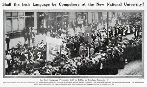 Exclusion: Irish Language Procession held in Dublin 1909