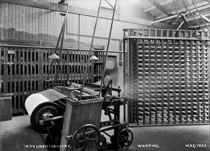 Yarn: Irish Linen Industry, Warping
