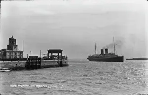 Holyhead: The Irish Mail at Holyhead